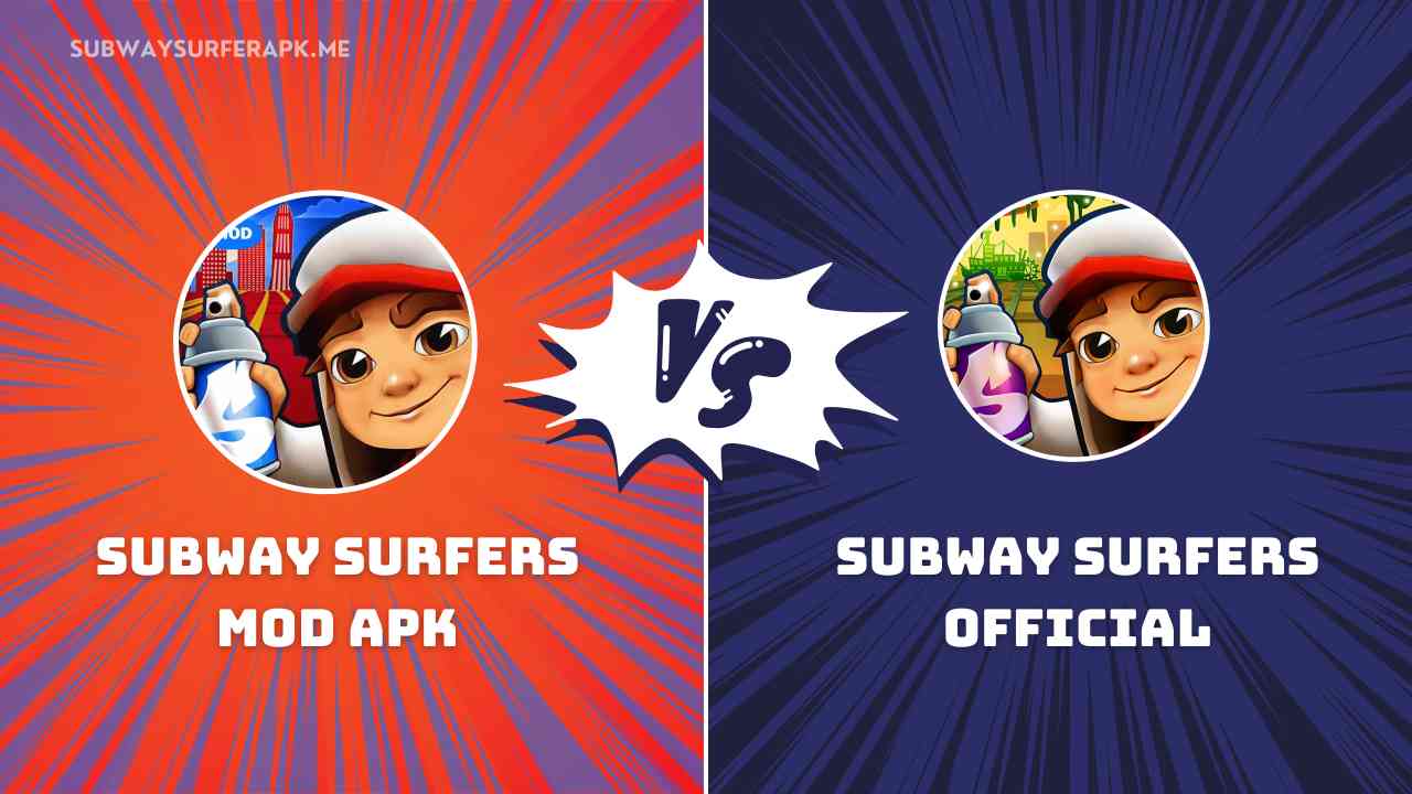 Subway Surfers MOD APK vs Original
