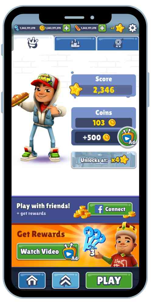 Subway Surfers Score